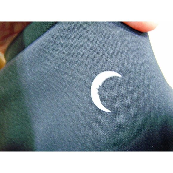 Zyia Active Womens Black Elastic Waist Flat Front Skinny Ankle Leggings Sz 8-10 - Picture 10 of 10